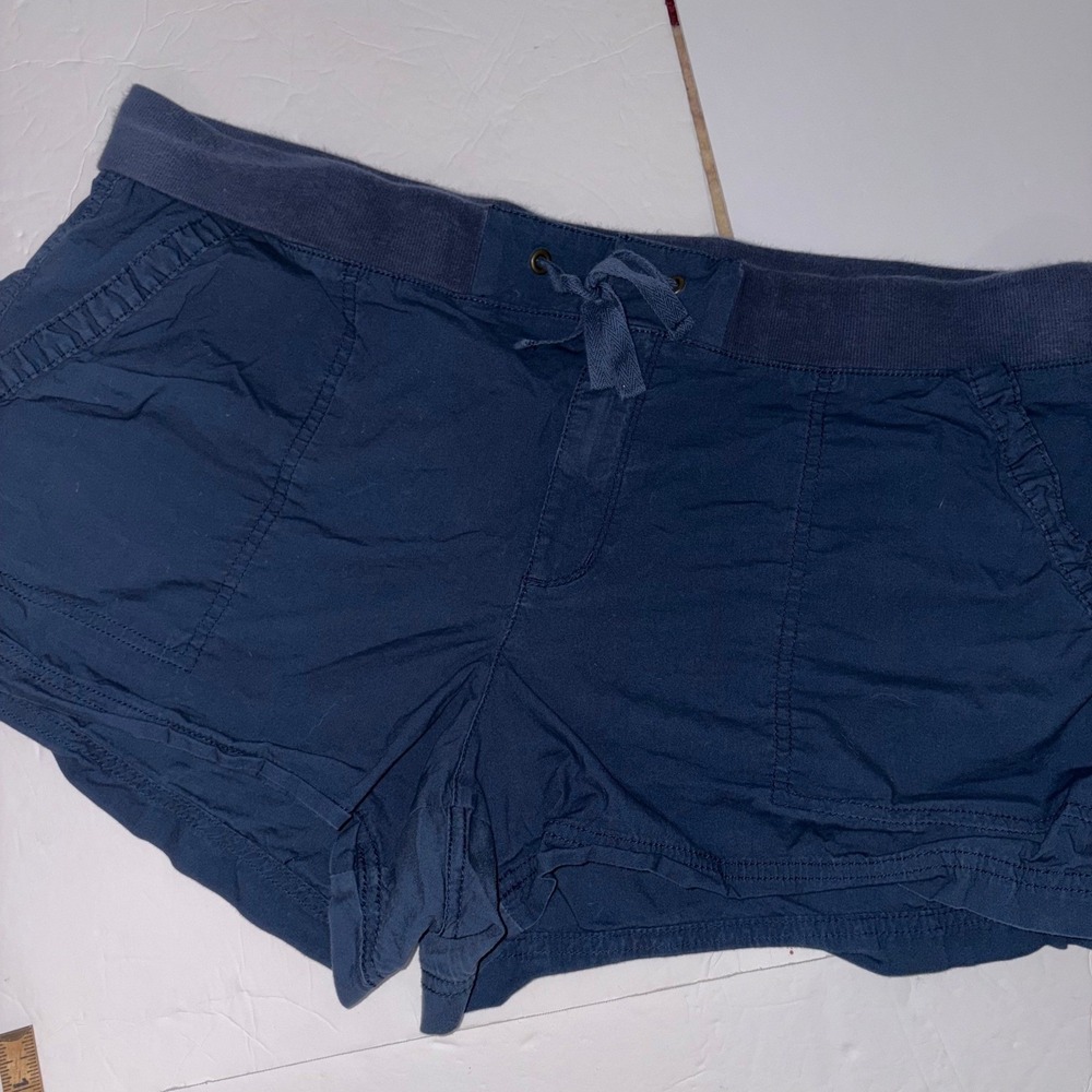 a.n.a Shorts Size 18 Pink Navy Blue Bundle Drawstring Utility Casual - Picture 7 of 10